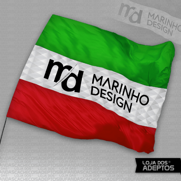 Bandeira Mista Marinho Design